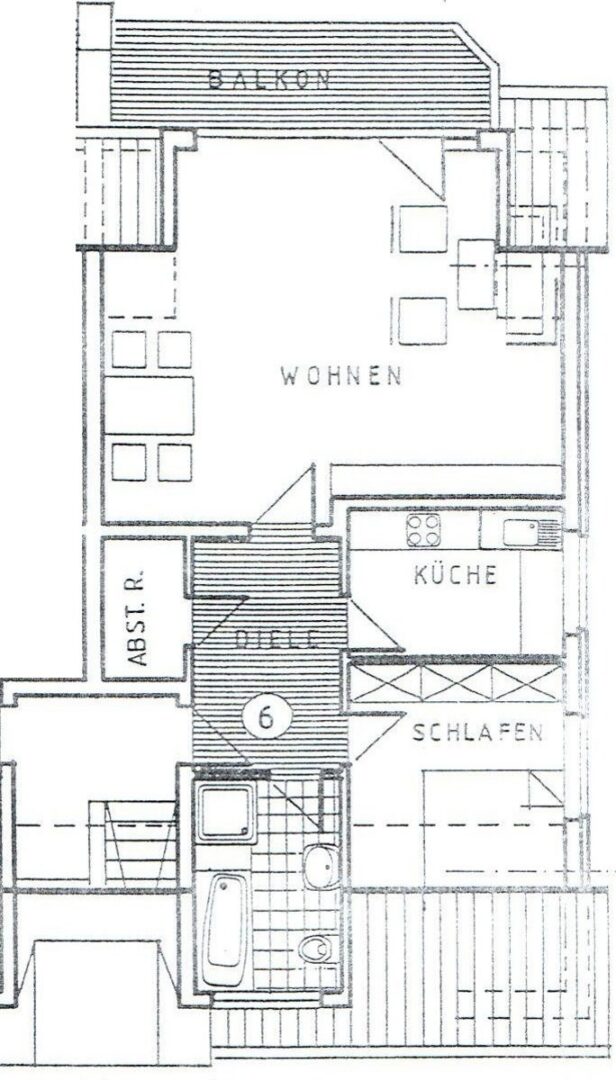 Grundriss Wohnung